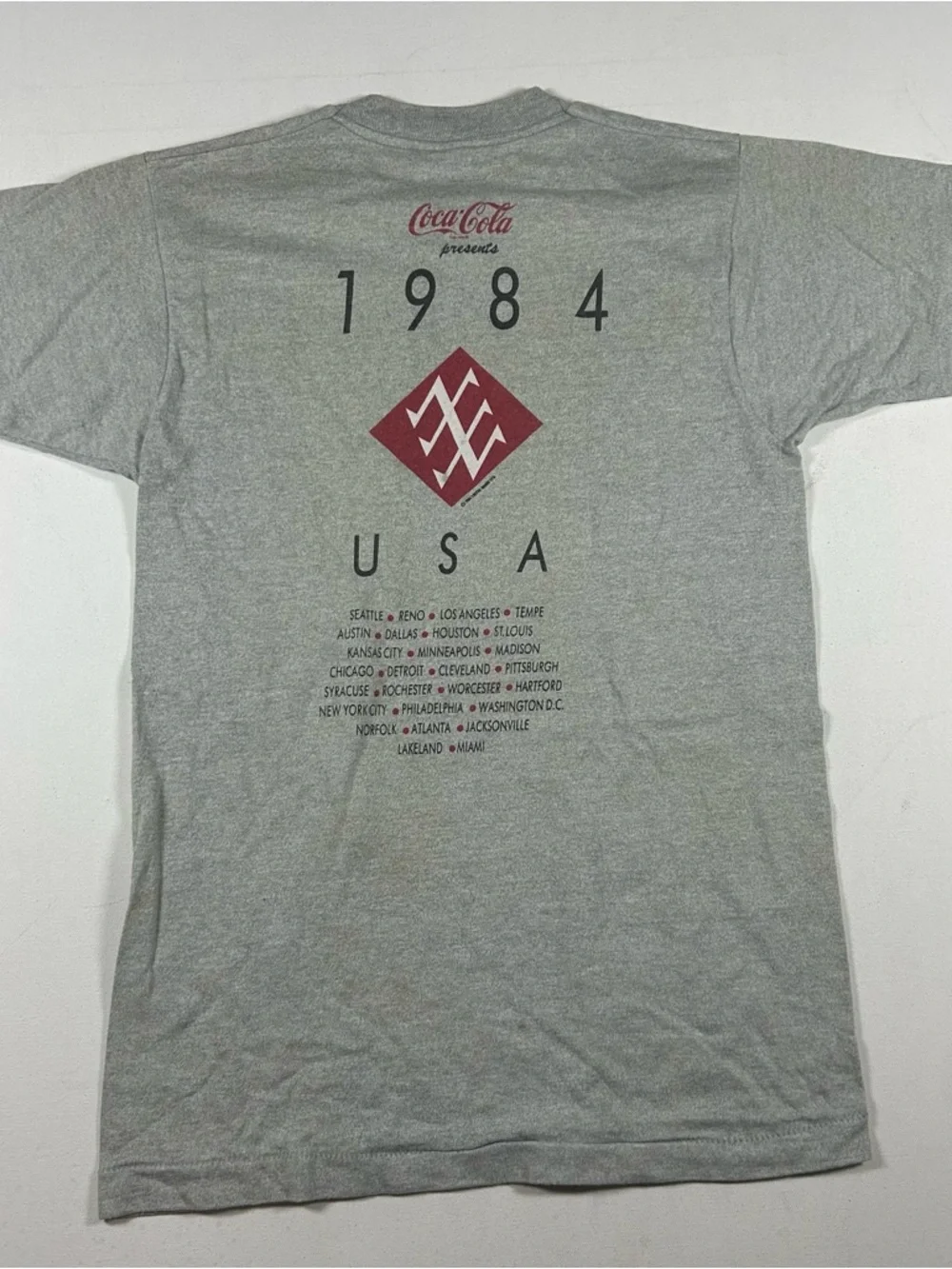 Vintage 1984 Duran Duran Seven and the Raged Tiger tour shirt med Single Stitch - Picture 7 of 8